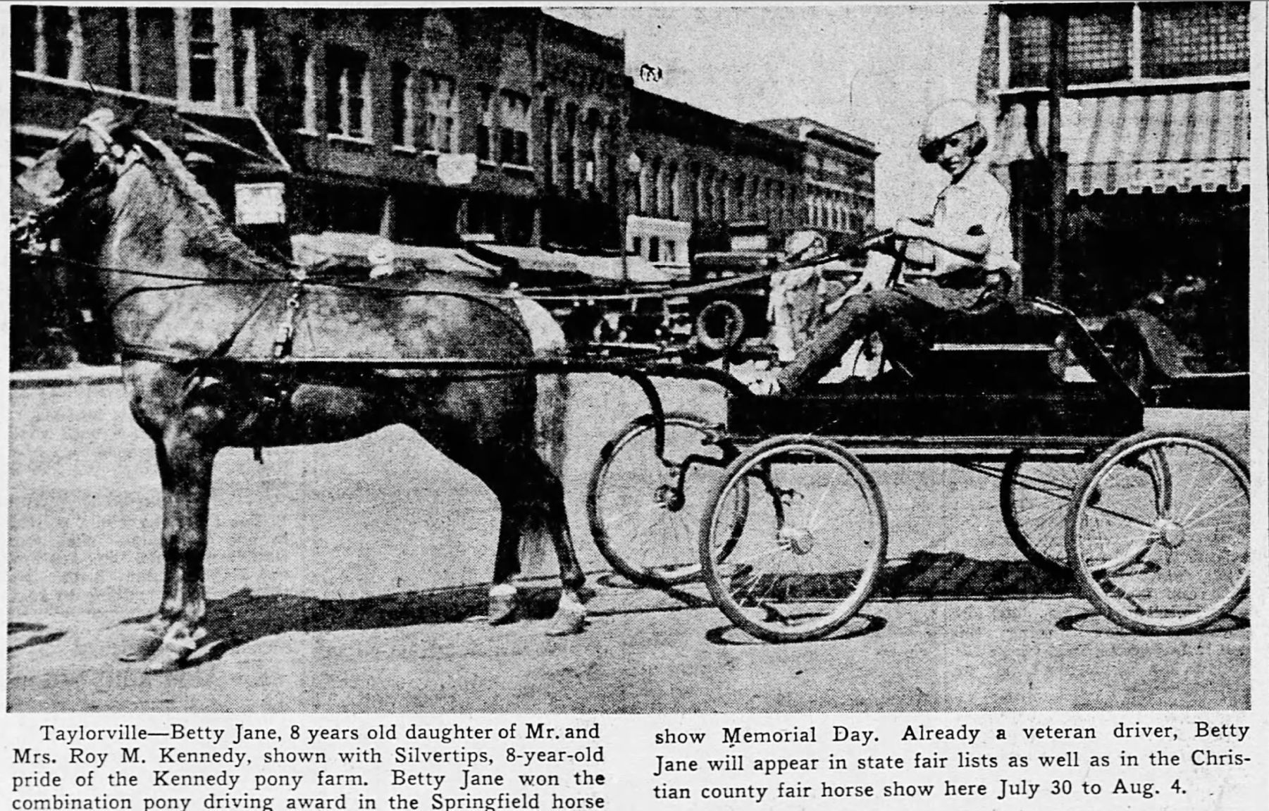 Taylorville's Betty Jane Kennedy